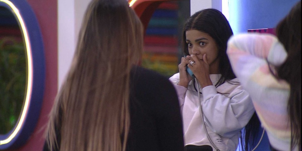 BBB: Brunna atende o Big Fone e indica Gustavo ao paredão