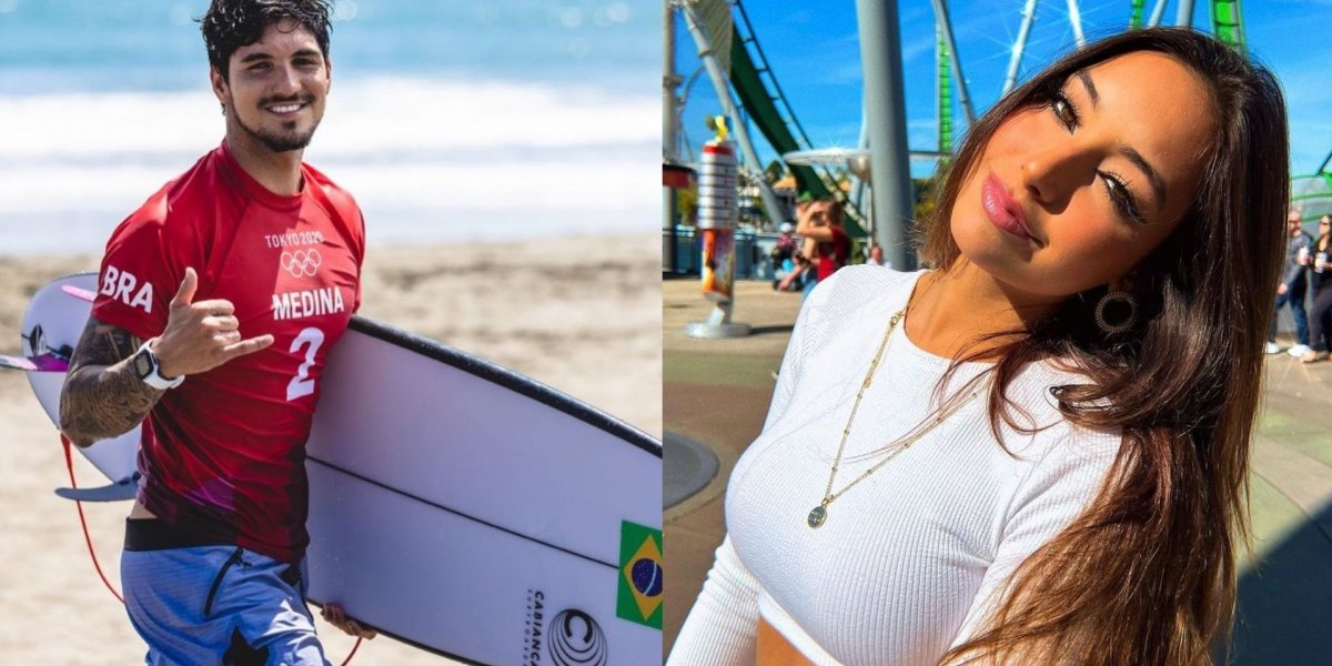 Modo solteiro ativado! Medina é visto aos beijos com influencer