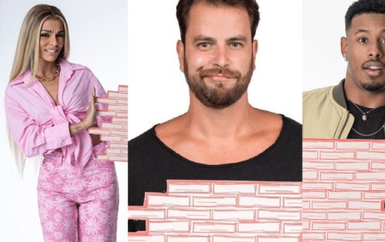 BBB 22: Brunna, Gustavo e Paulo André formam novo paredão