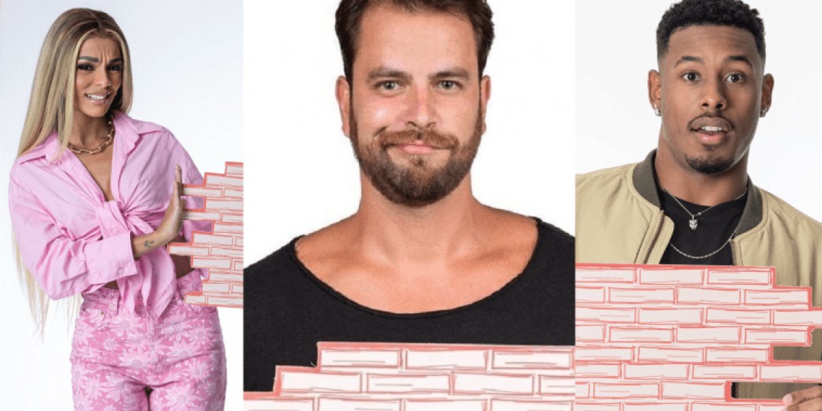 BBB 22: Brunna, Gustavo e Paulo André formam novo paredão