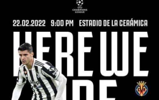 Villareal e Juventus se enfrentam na Champions League
