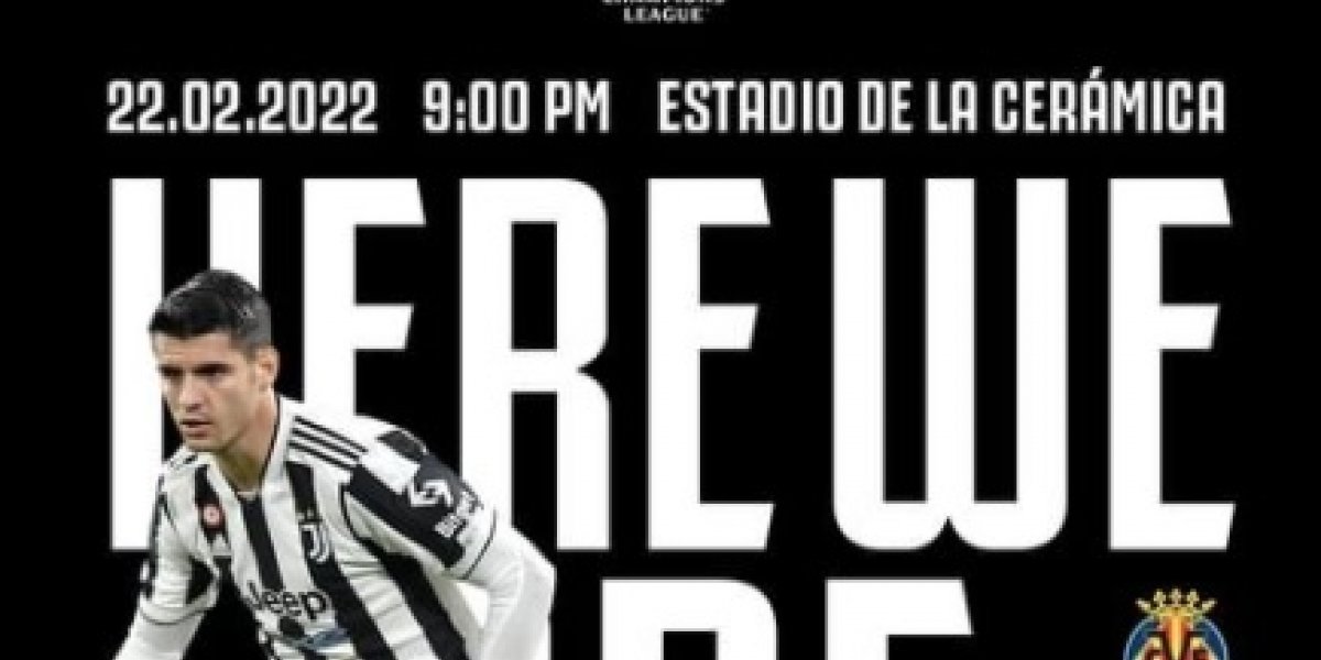 Villareal e Juventus se enfrentam na Champions League