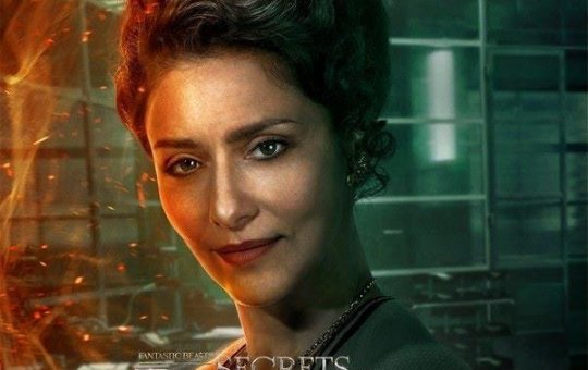 Maria Fernanda Cândido aparece em pôster de Animais Fantásticos