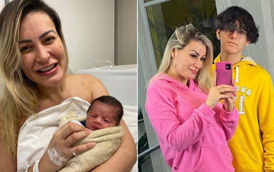 Andressa Urach desabafa sobre estado de saúde dos filhos: "Muita provação"