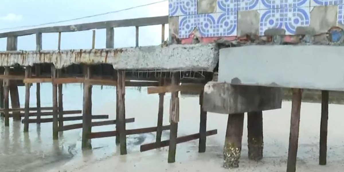 População se queixa de demora em obra no terminal marítimo de São Tomé de Paripe