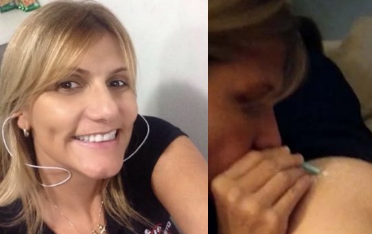 Sogra de prefeito de Campina Grande cheira cocaína na bunda de outra mulher 