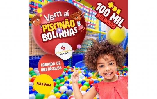 Shopping Cajazeiras anuncia Piscinão de Bolinhas para público infantil