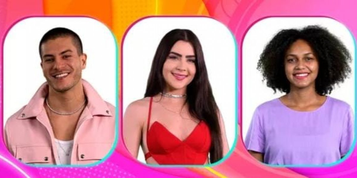 BBB 22: Jessi, Jade Picon e Arthur Aguiar estão no sétimo paredão