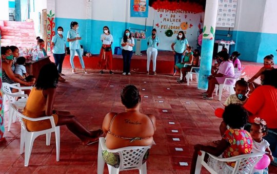 Sempre promove roda de conversa com mulheres sobre redução do uso de drogas