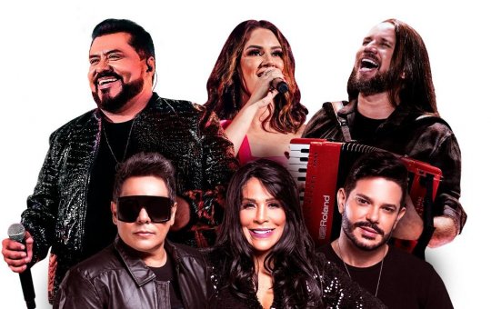 Calcinha Preta, Limão com Mel e Dorgival Dantas farão show em Salvador