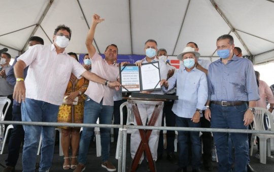 Rui Costa autoriza obras e ações em diversas áreas em Biritinga, na Bahia