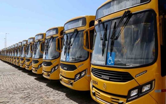 Salvador ganha novos ônibus para frota do transporte público coletivo