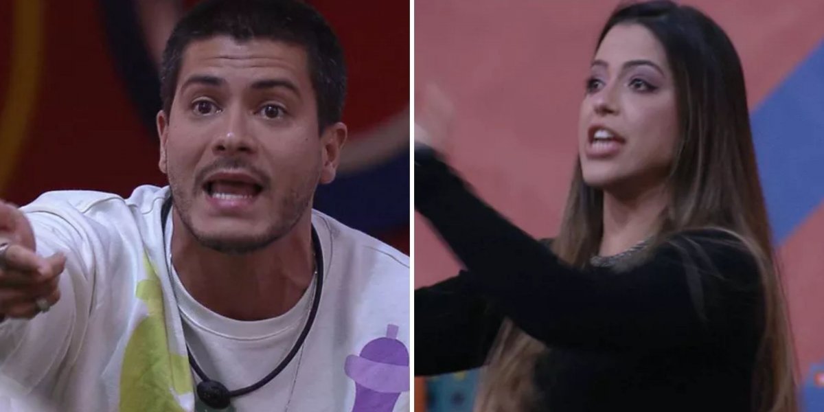 BBB22: Laís chama Arthur de manipulador e dispara: "imita Juliette"