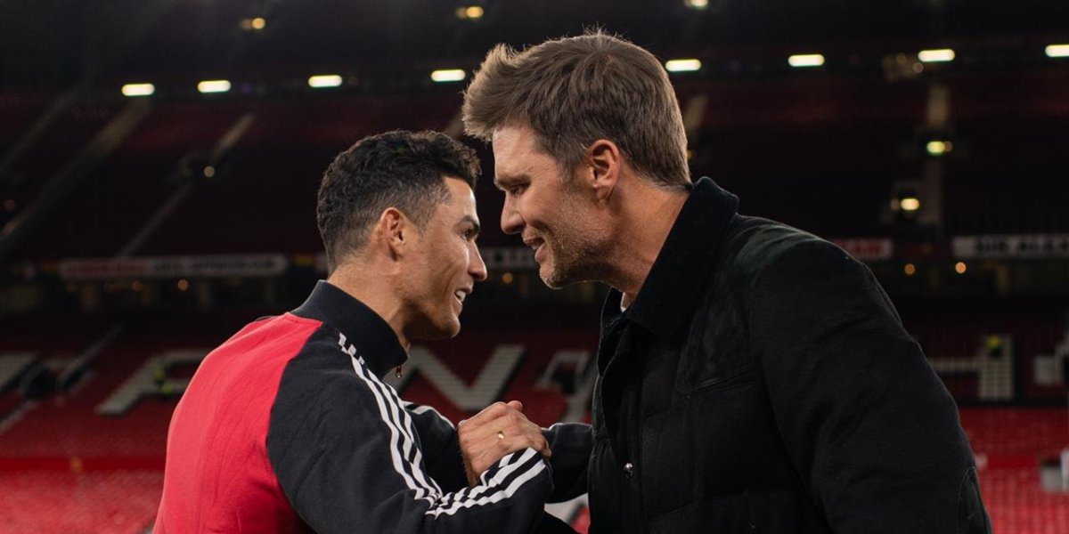 Fãs alimentam teoria de que CR7 teria motivado Tom Brady a voltar para a NFL