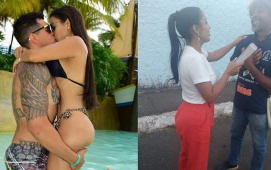 Morador de rua flagrado com esposa de personal trainer já conhecia Sandrinha