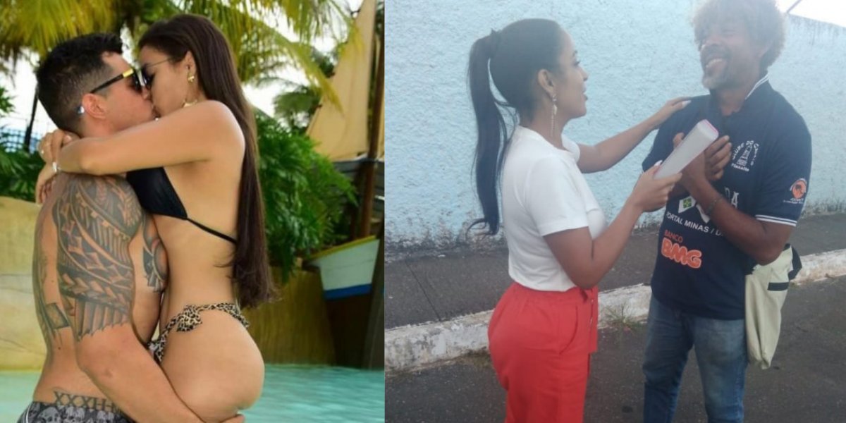 Morador de rua flagrado com esposa de personal trainer já conhecia Sandrinha