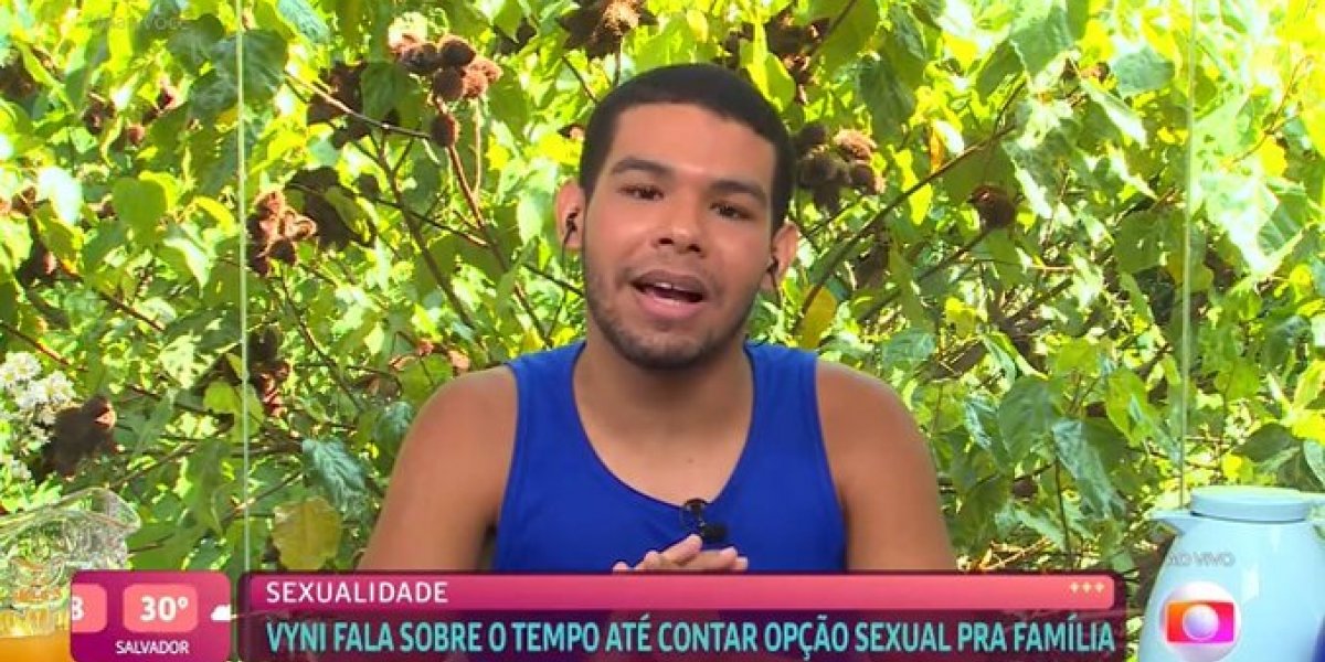 Globo é criticada ao usar termo ‘Opção sexual’ em entrevista de Vyni