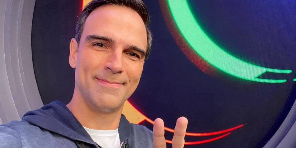 BBB: Tadeu Schmidt rouba a cena em Prova do Anjo e diverte internautas