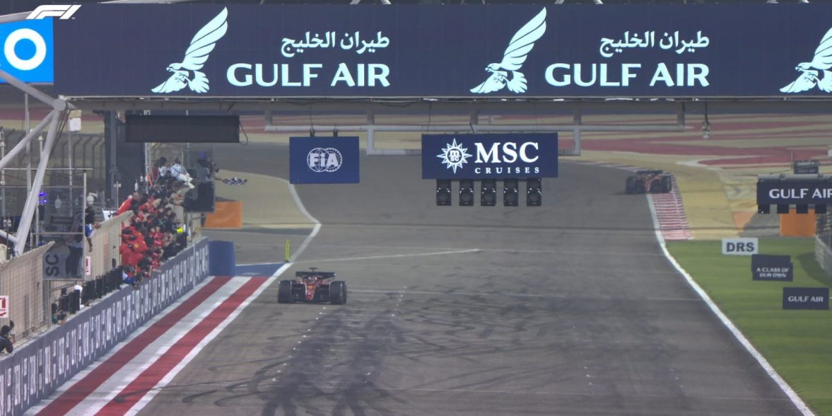 Charles Leclerc vence GP do Bahrein com direito a dobradinha da Ferrari