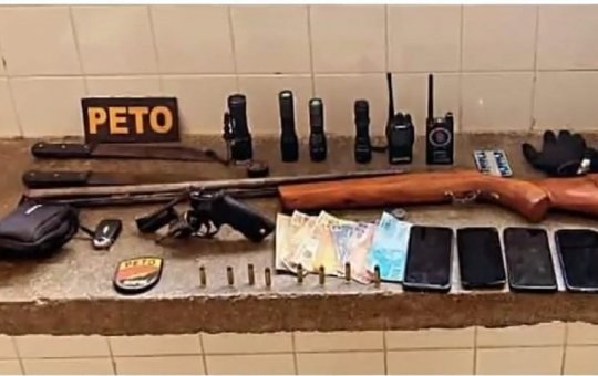 Trio é preso em Brumado por roubar 15 toneladas de amendoim em Minas Gerais