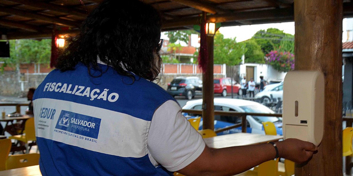Prefeitura de Salvador realiza mais de 1,5 mil fiscalizações no fim de semana