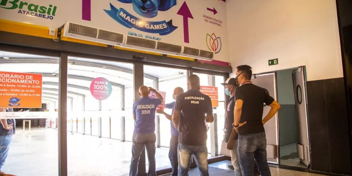 Prefeitura de Lauro interdita parque onde ocorreu acidente com pai e filha