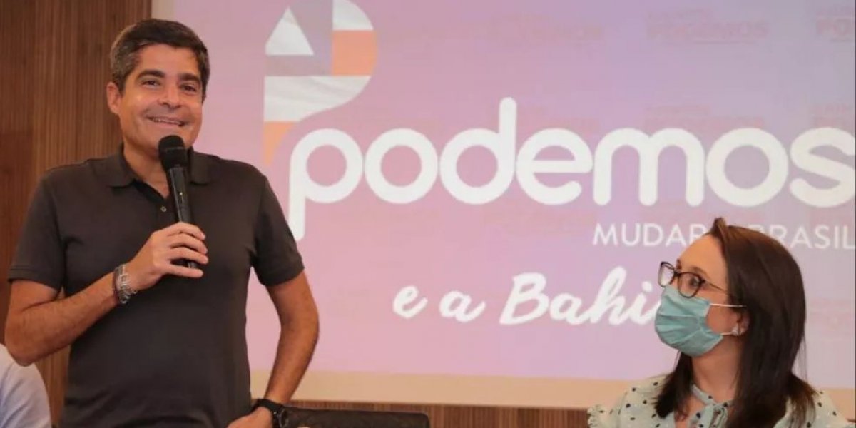 Podemos anuncia apoio à pré-candidatura de ACM Neto ao governo da Bahia
