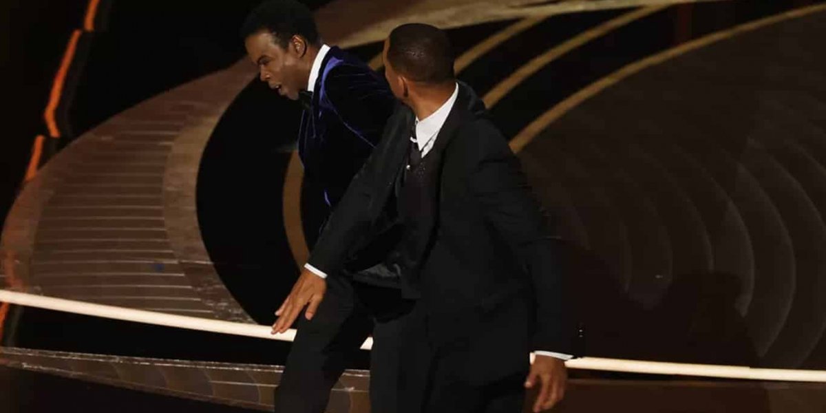 Will Smith dá tapa na cara de Chris Rock durante o Oscar 2022; Confira o vídeo