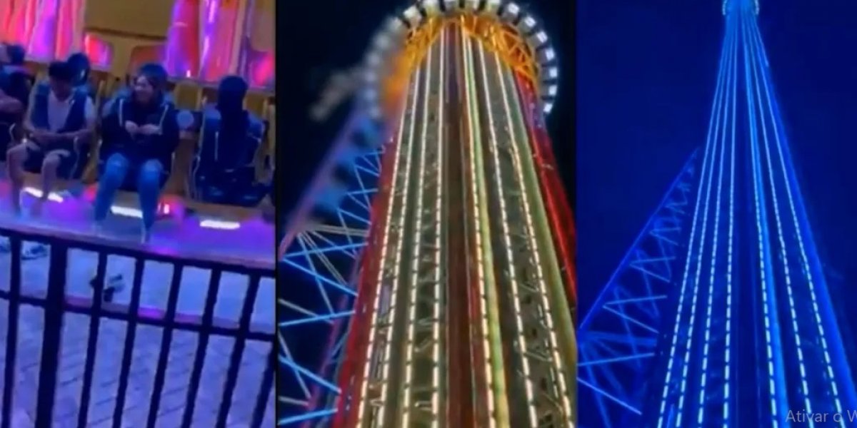 Vídeo: Jovem morre após cair de brinquedo em parque de diversões em Orlando