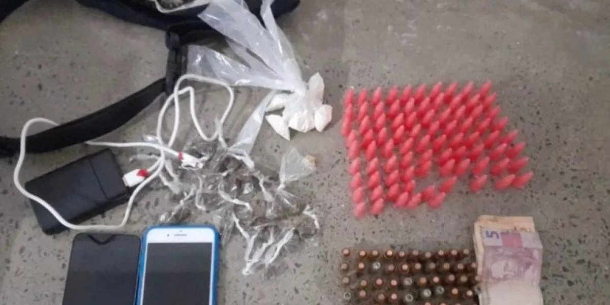 Suspeito de comandar o tráfico de drogas no bairro do Portão é preso