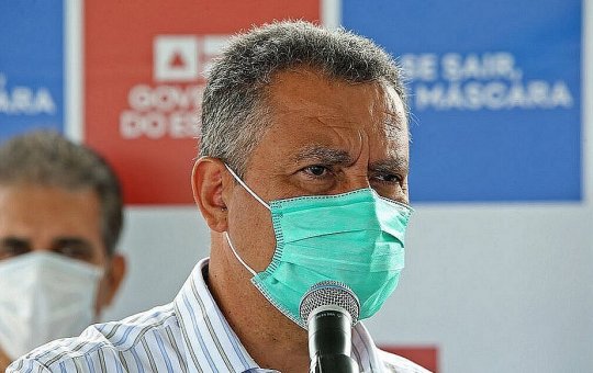 Rui Costa anuncia liberação do uso de máscaras em locais abertos