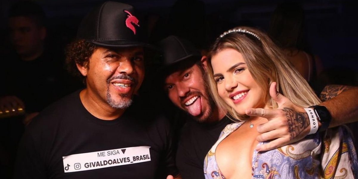 Mendigo famoso é flagrado beijando influencer Grazi Mourão