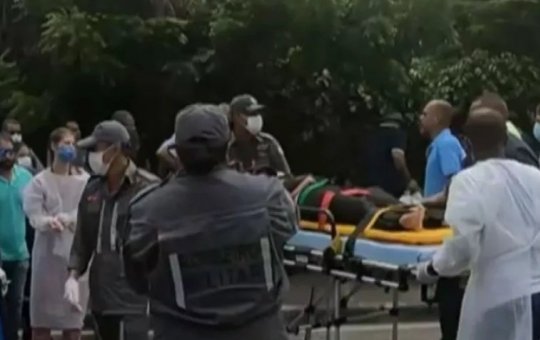 Policial da reserva atropela homem na Av. Tancredo Neves, em Salvador 