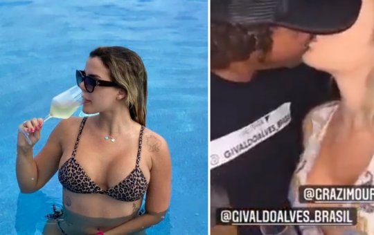 Grazi Mourão desmente suposto caso com o morador de rua Givaldo Alves