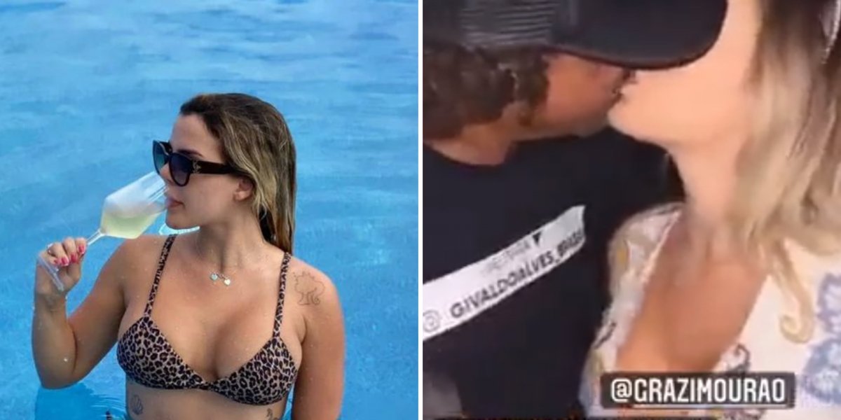 Grazi Mourão desmente suposto caso com o morador de rua Givaldo Alves