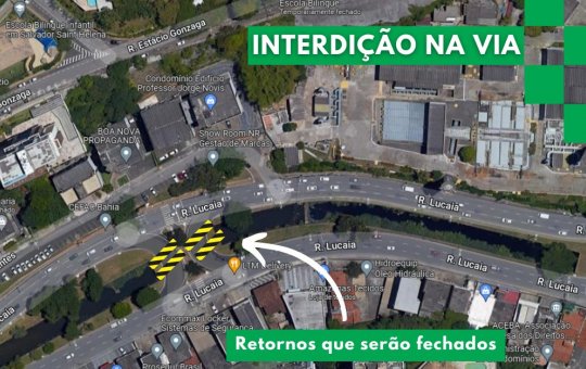 Retornos na Lucaia, no Rio Vermelho, serão fechados a partir deste sábado (9)