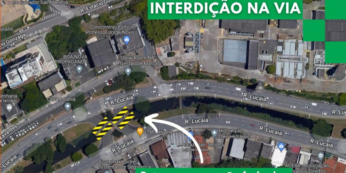 Retornos na Lucaia, no Rio Vermelho, serão fechados a partir deste sábado (9)