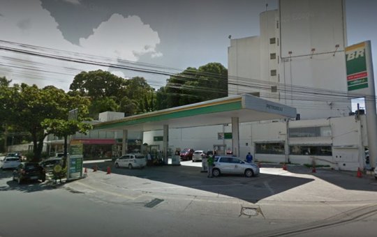 Posto de gasolina localizado no Horto Florestal foi palco de assalto esta manhã