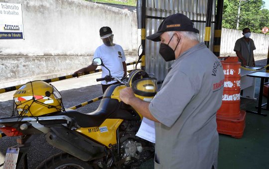 Vistoria de mototáxis prossegue até dia 29 de abril