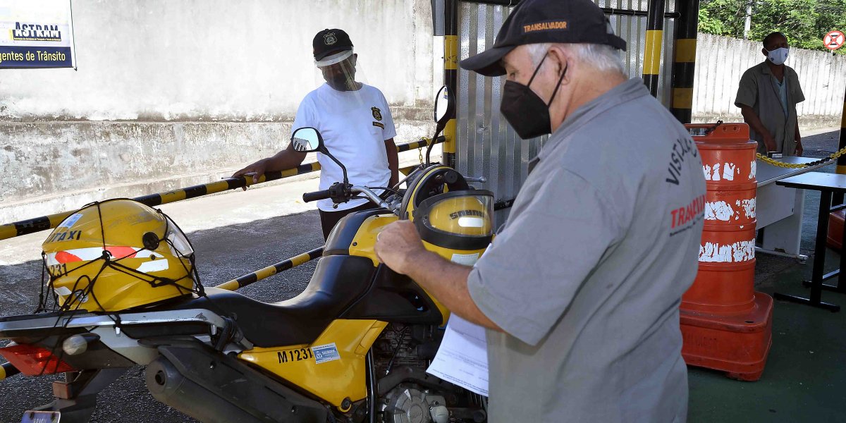 Vistoria de mototáxis prossegue até dia 29 de abril