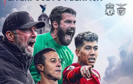 Liverpool encara o Benfica por vaga na semifinal da Champions