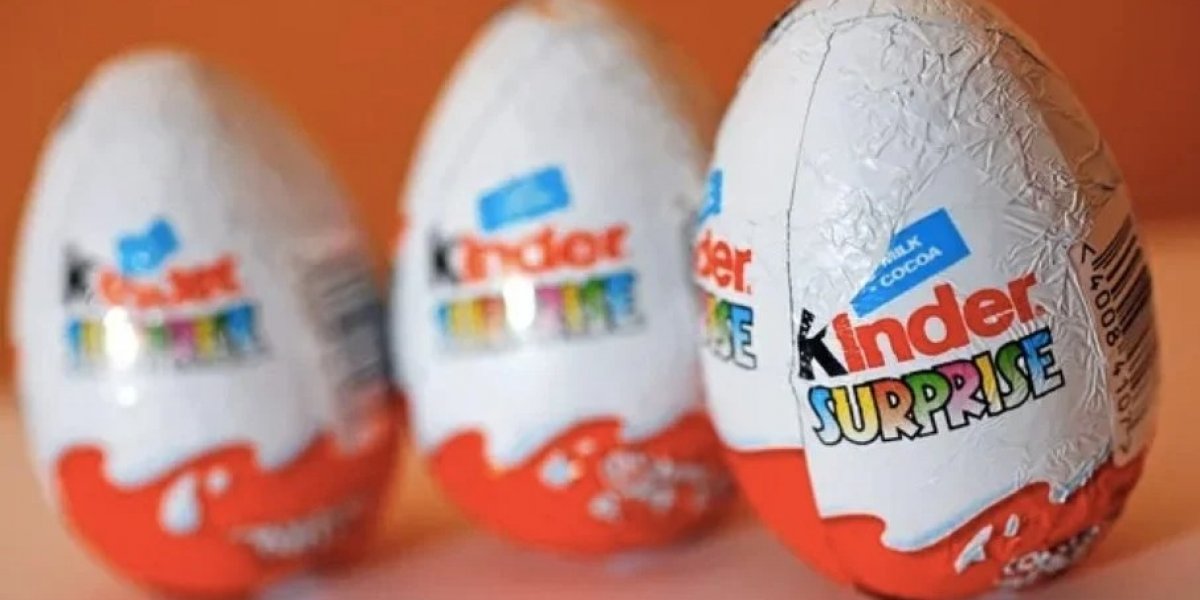 Ministério pede retirada do Kinder Ovo após casos de contaminação