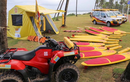 Salvamar ganha novos equipamentos para operações de salvamento marítimo
