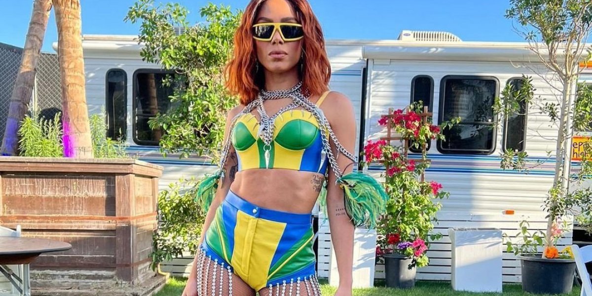 Anitta provoca Bolsonaro com look verde e amarelo: “Cores pertencem ao Brasil”