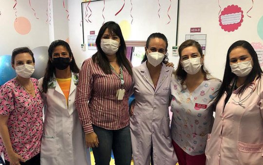 HGRS retoma atendimentos de fisioterapia e terapia no ambulatório de pediatria