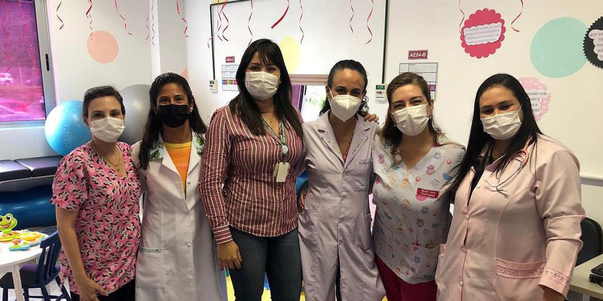 HGRS retoma atendimentos de fisioterapia e terapia no ambulatório de pediatria