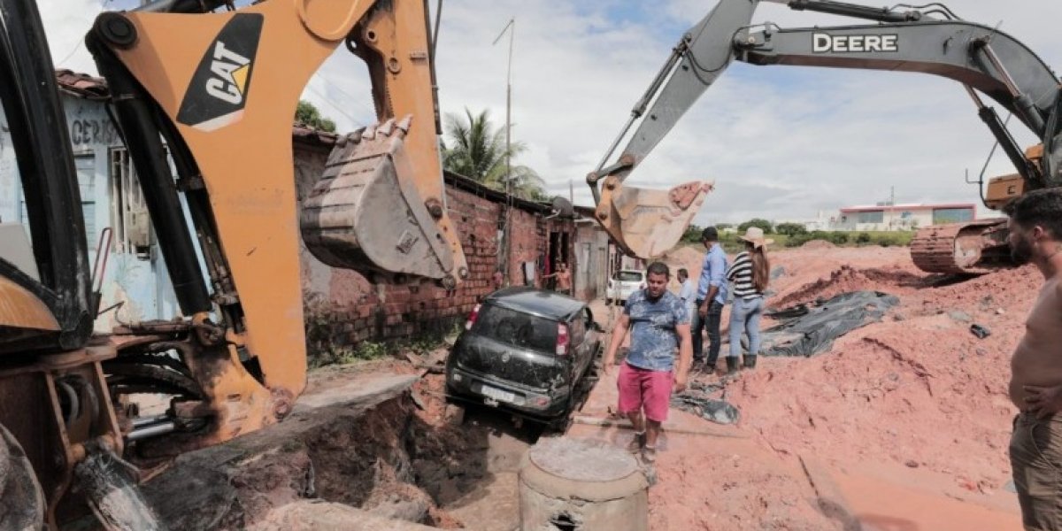 Município de Camaçari é um dos mais afetados pelas fortes chuvas
