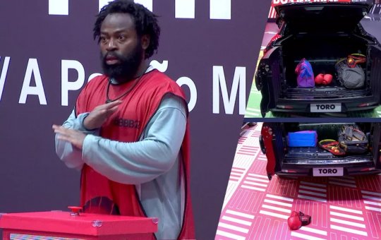 BBB 22: Douglas foi o primeiro eliminado na prova de resistência