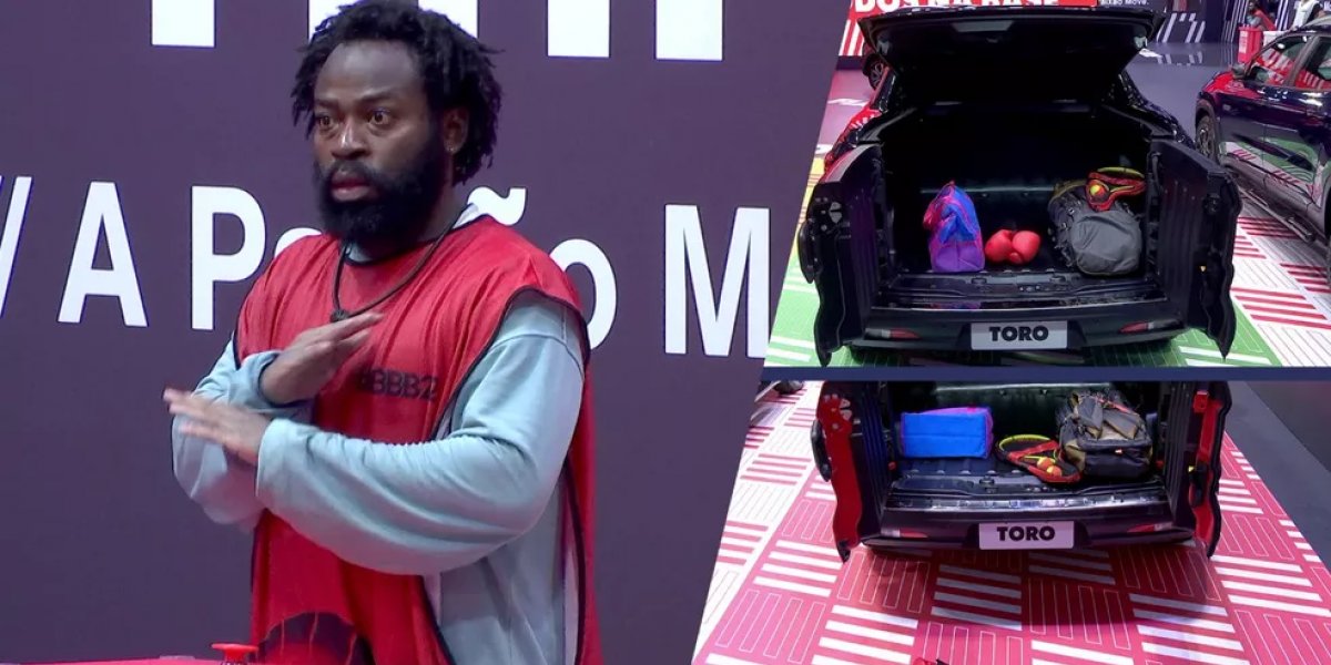 BBB 22: Douglas foi o primeiro eliminado na prova de resistência