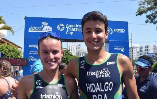 Triatlo: Miguel Hidalgo e Djenyfer Arnold faturam ouro em Copa América